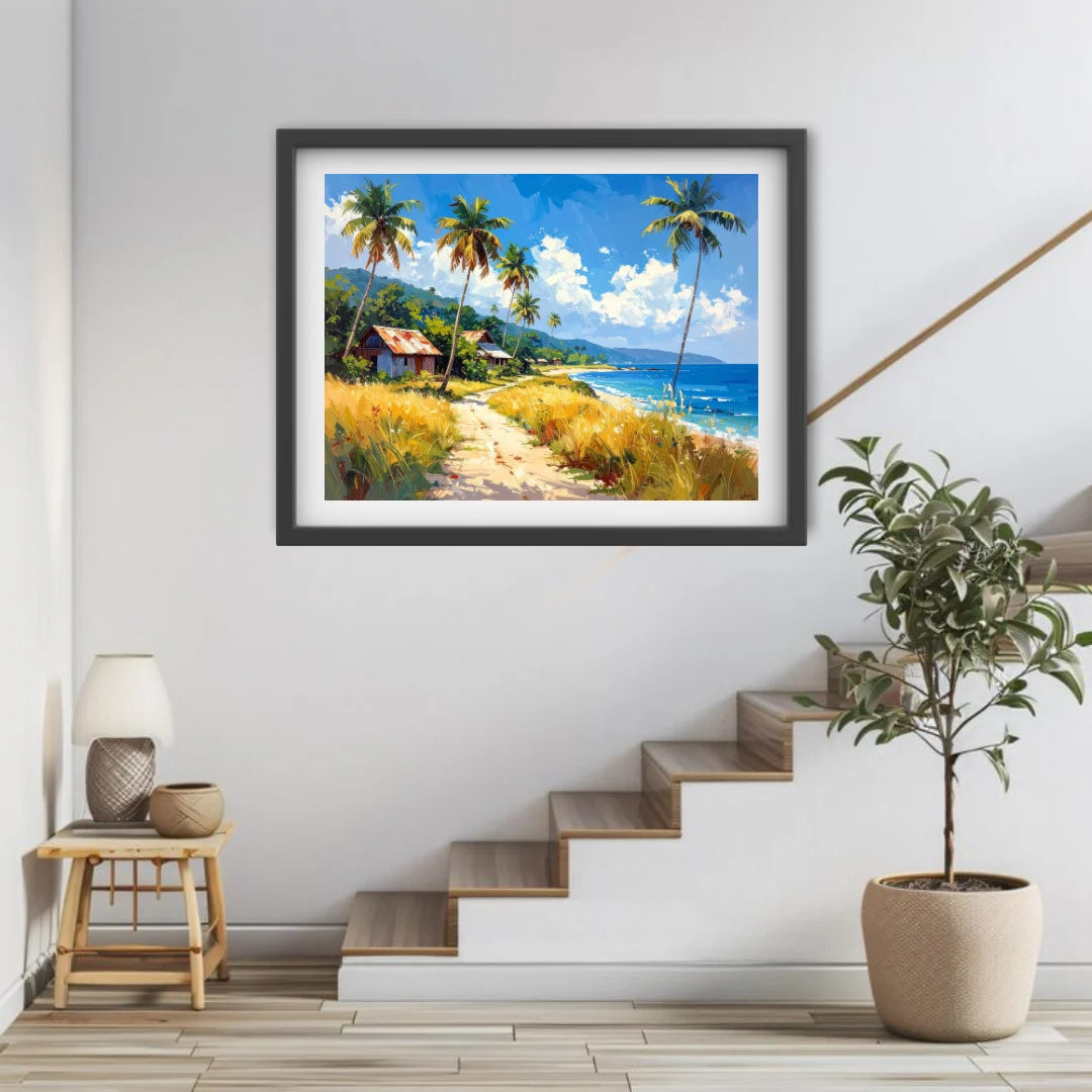 The Echoes of the Shore - Wall Art Canvas