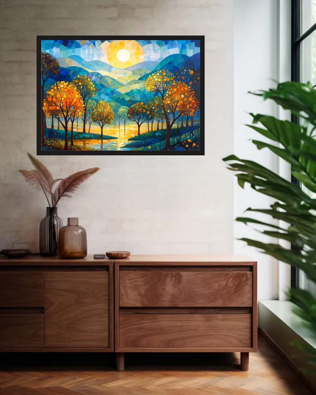 Abstract Nature Landscape - Wall Art Canvas
