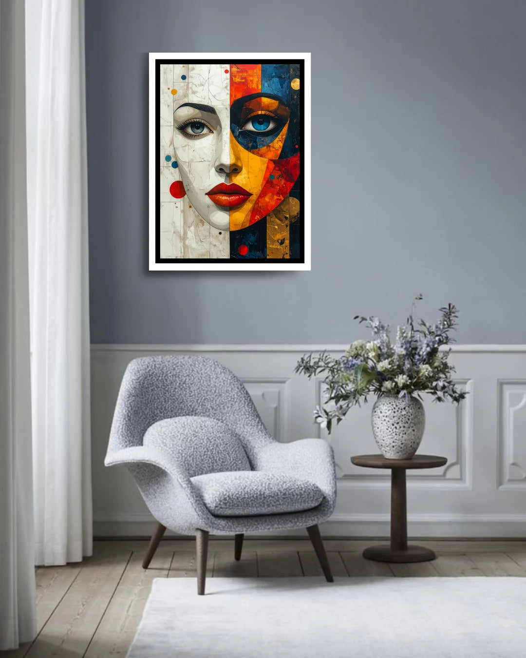 The Two Halves - Wall Art Canvas