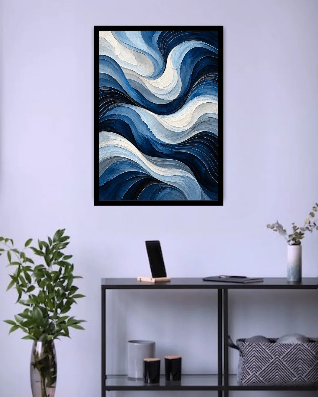 Ocean Waves Abstract – Wall Art Canvas