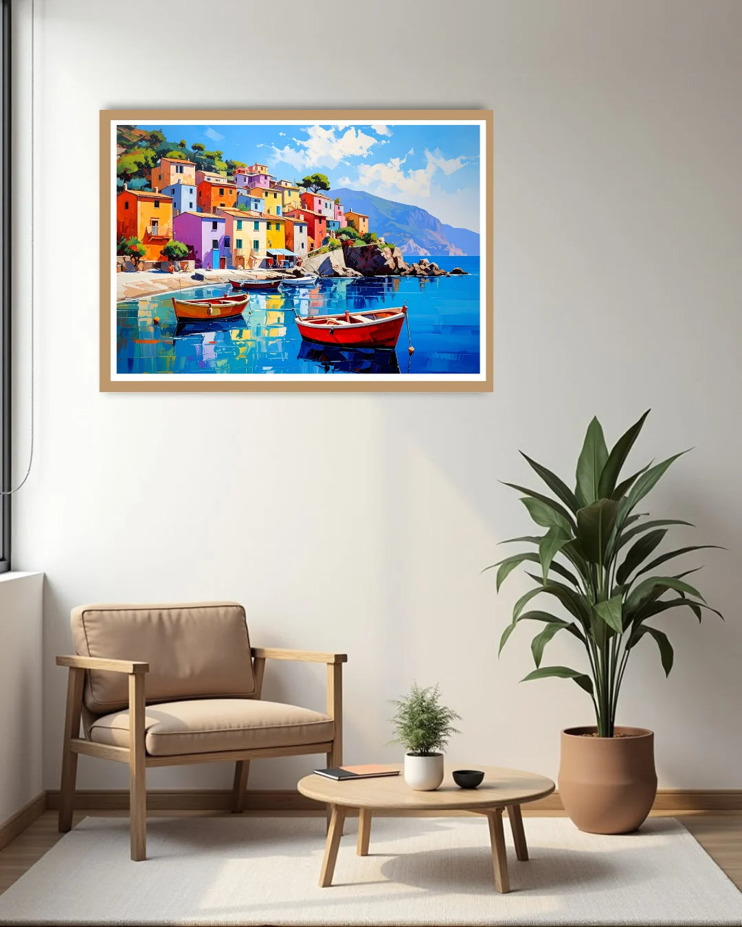 Ocean Waves Abstract – Wall Art Canvas