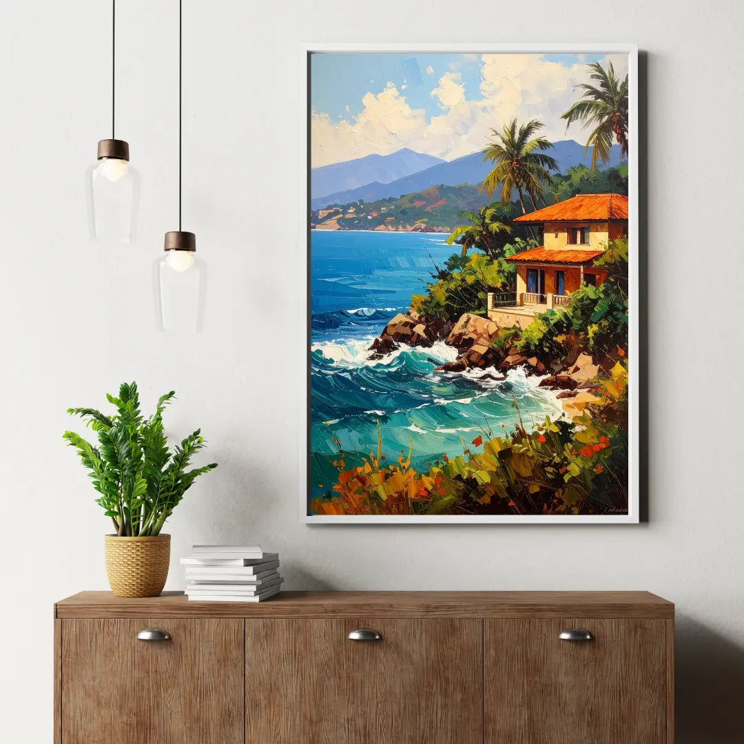 Seaside Retreat – Wall Art Canvas