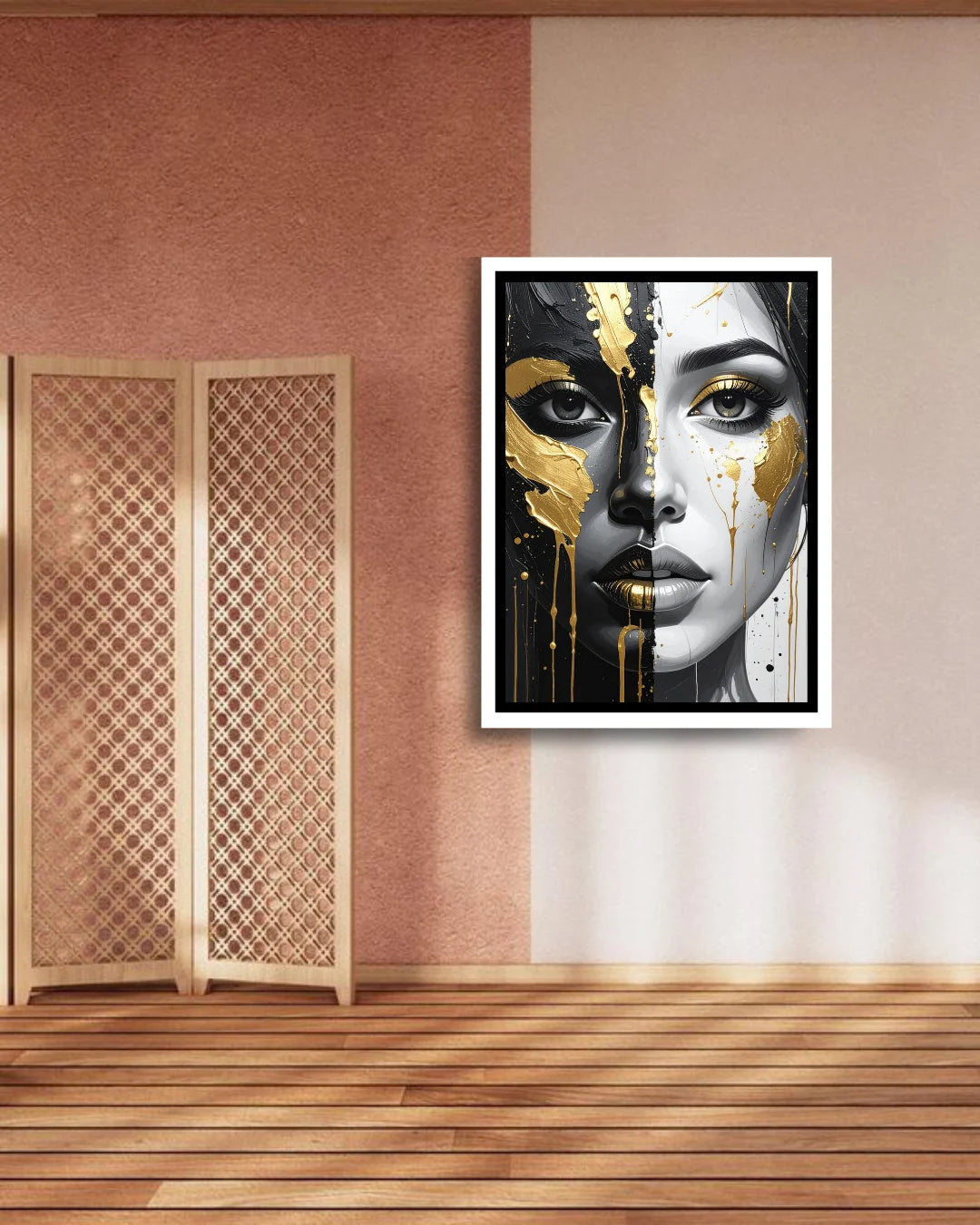 Shattered Gold - Wall Art Canvas