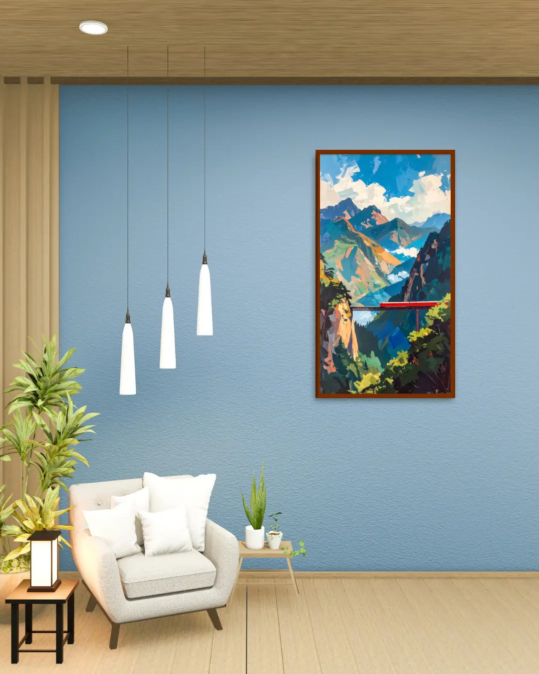 Mountain Valley Adventure - Wall Art Canvas