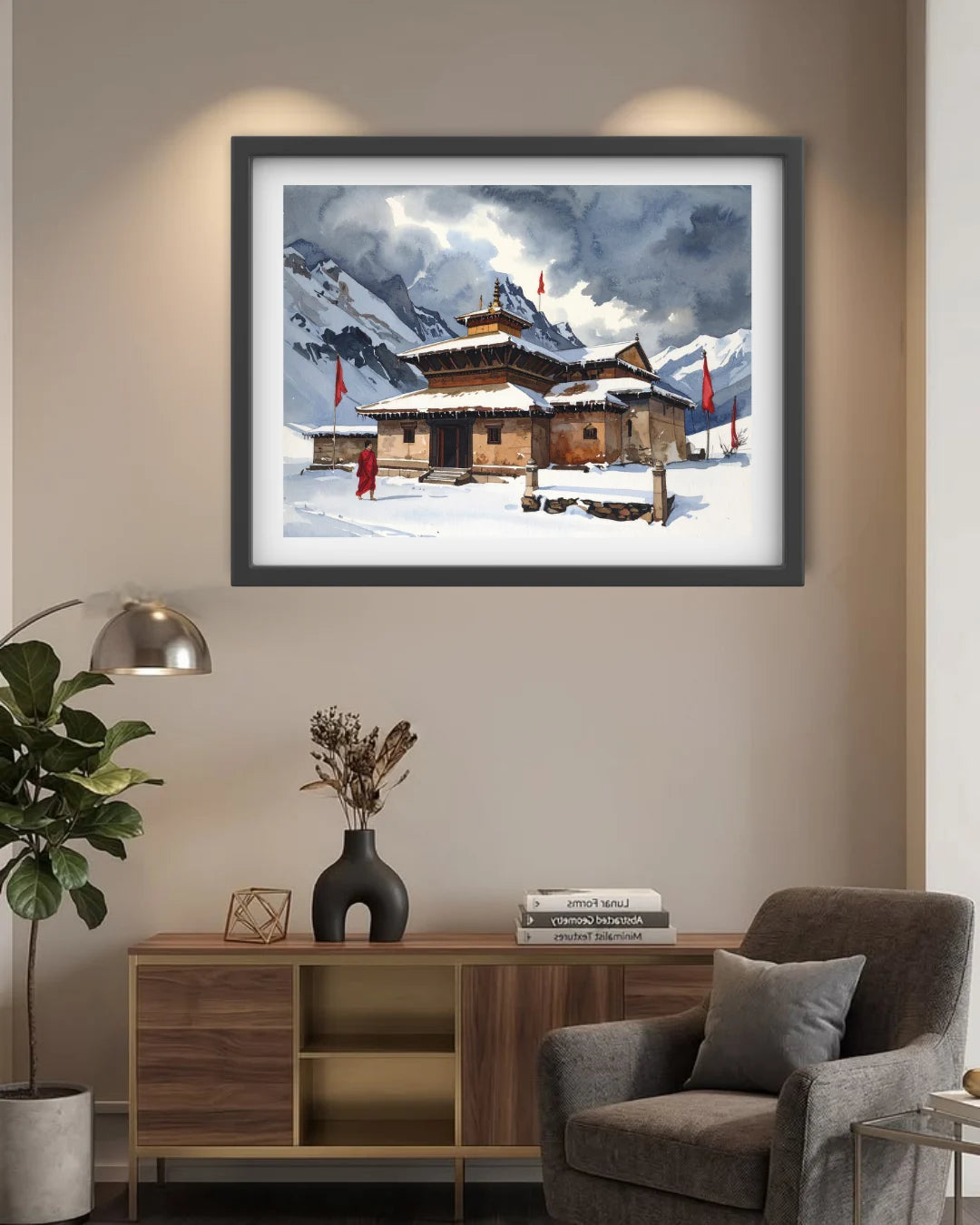 Himalayan Buddhist Temple - Wall Art Canvas