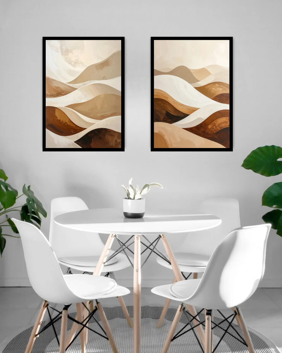 Abstract Desert Waves – Wall Art Canvas