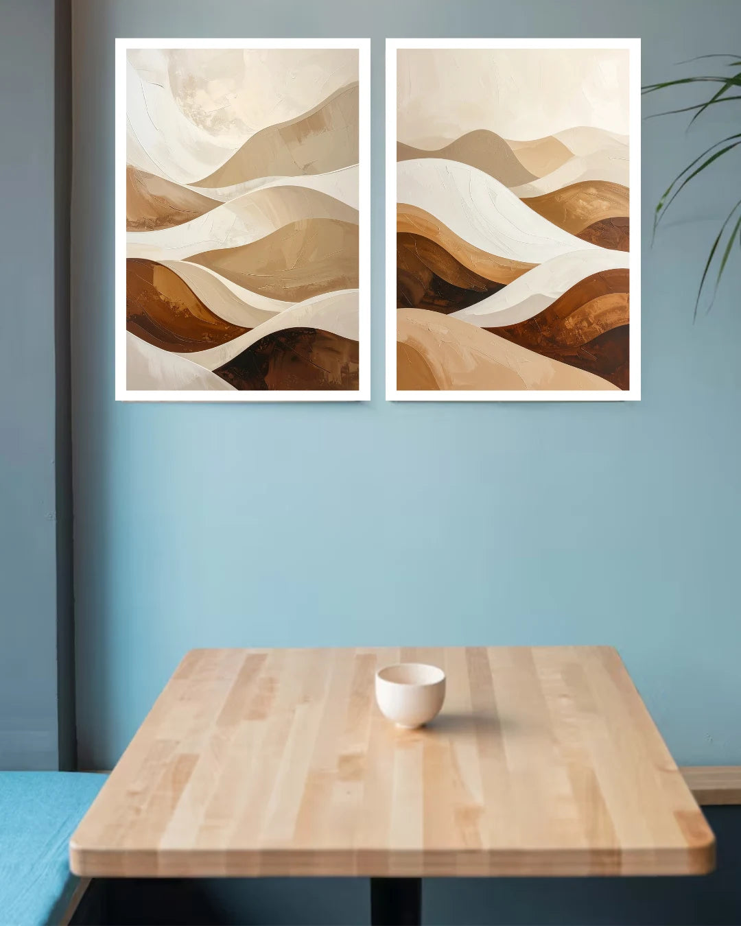 Abstract Desert Waves – Wall Art Canvas