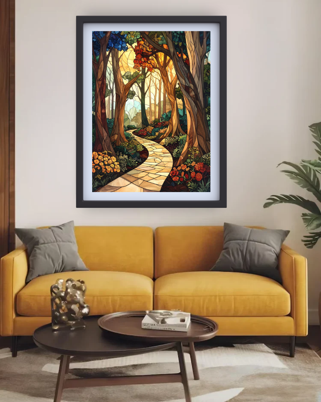Abstract Figurative Nature Portrait - Wall Art Canvas