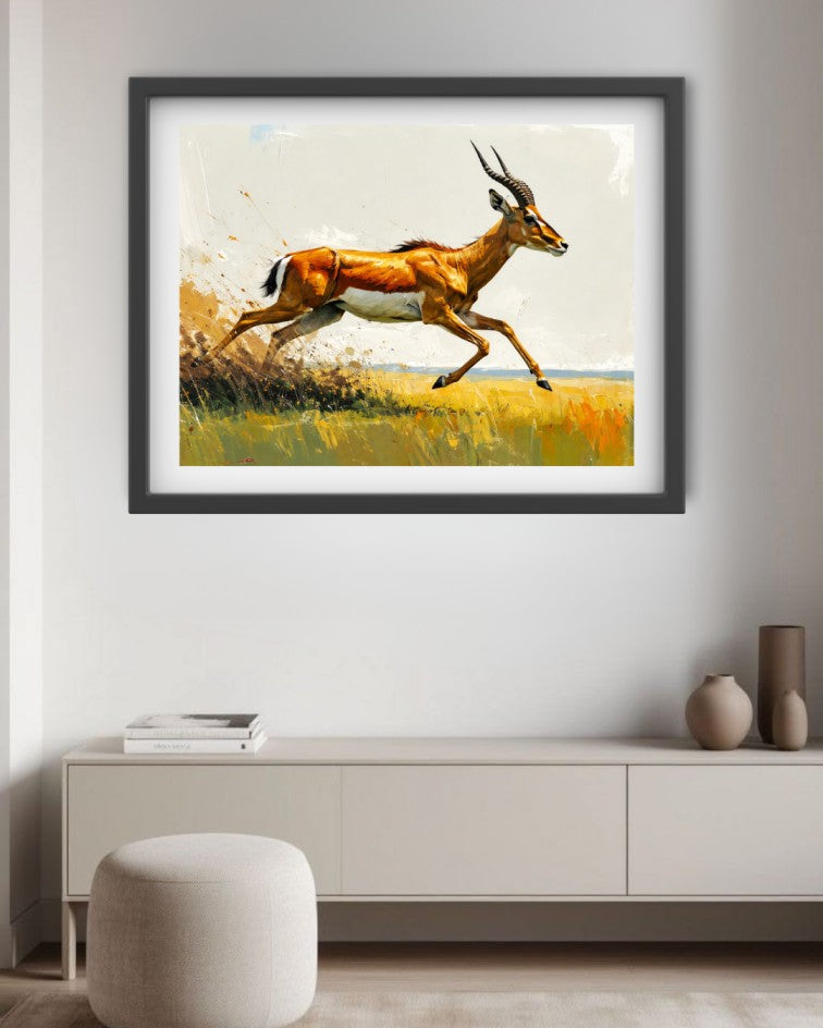 Antelope canvas paintings for living room