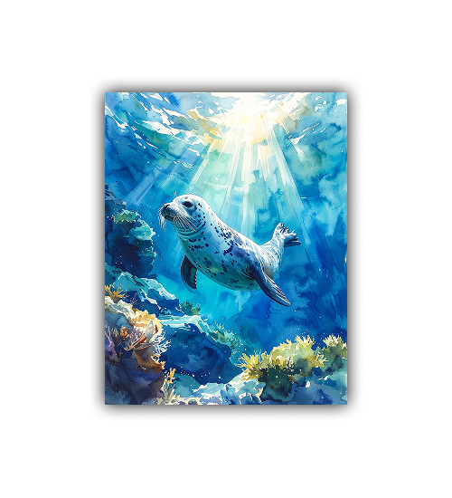The Sunbeam Swimmer Wall Paintings