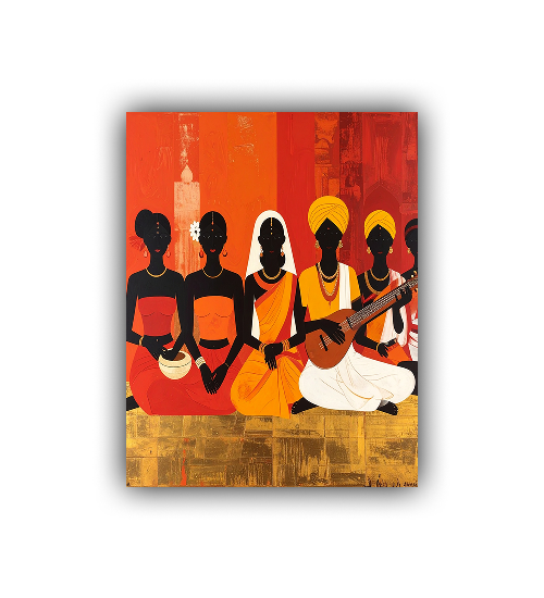 Harmony in Tradition: Folk Musicians