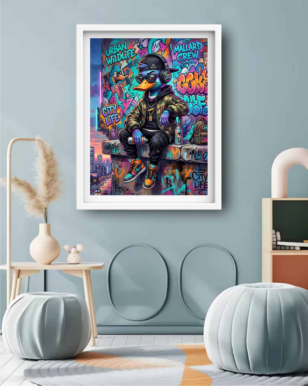 Graffiti Soldier Canvas - Wall Art Canvas