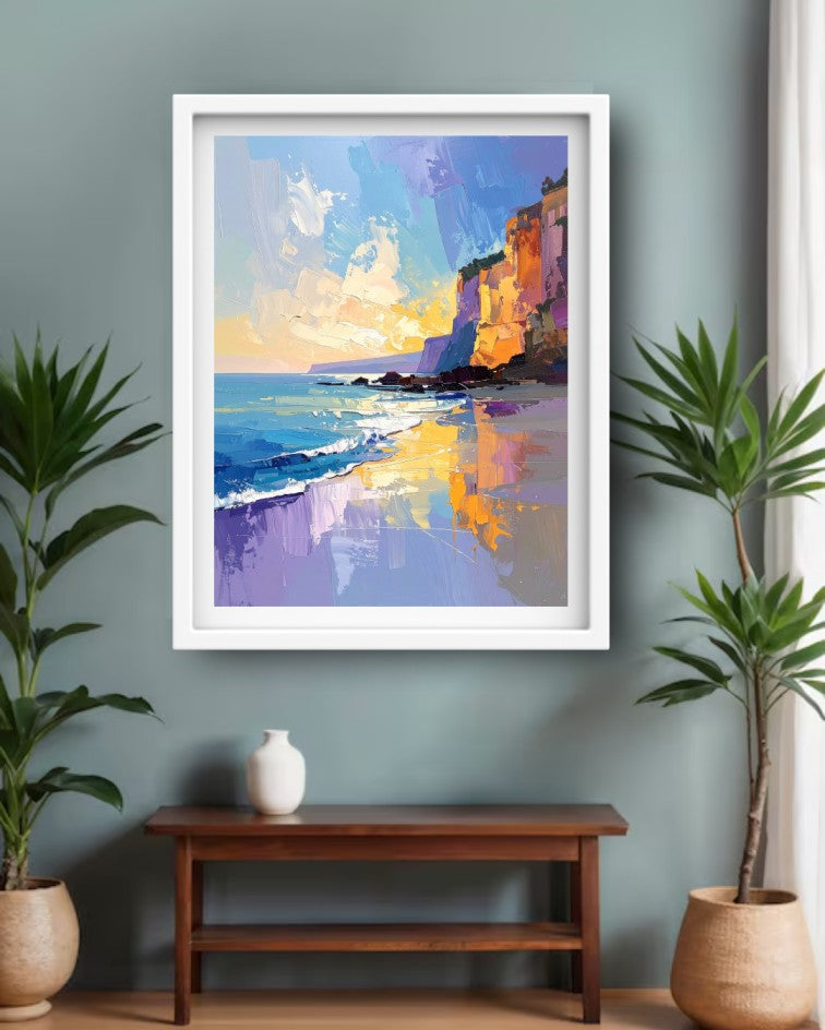 Coastal View Canvas - Wall Art Canvas