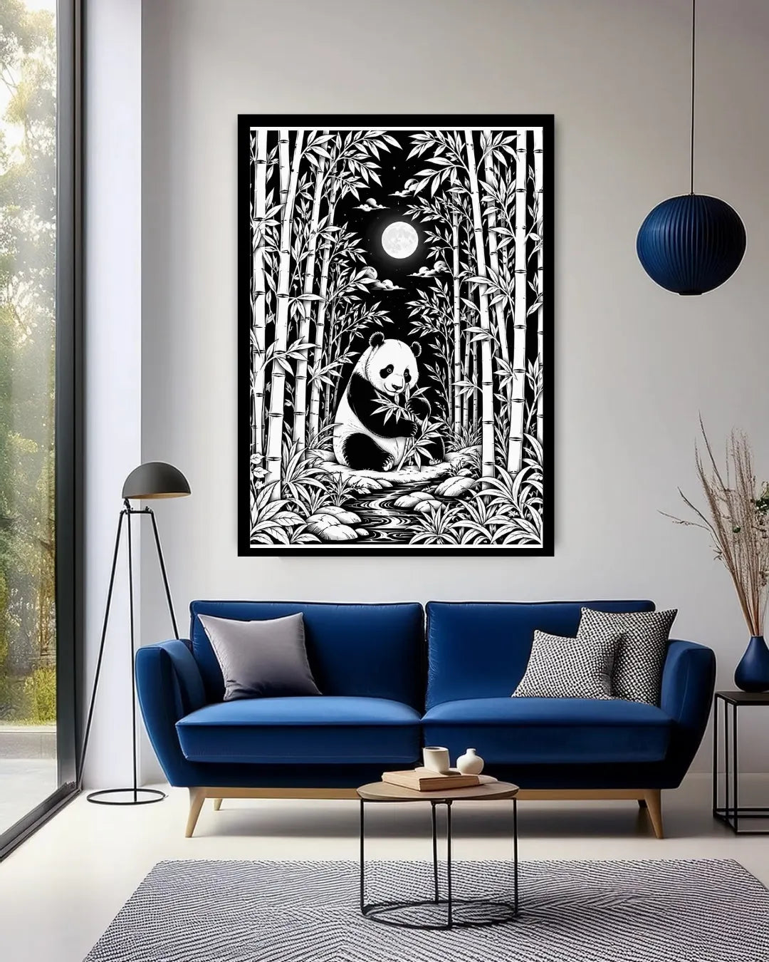 gothic canvas art in contemporary home interior decor