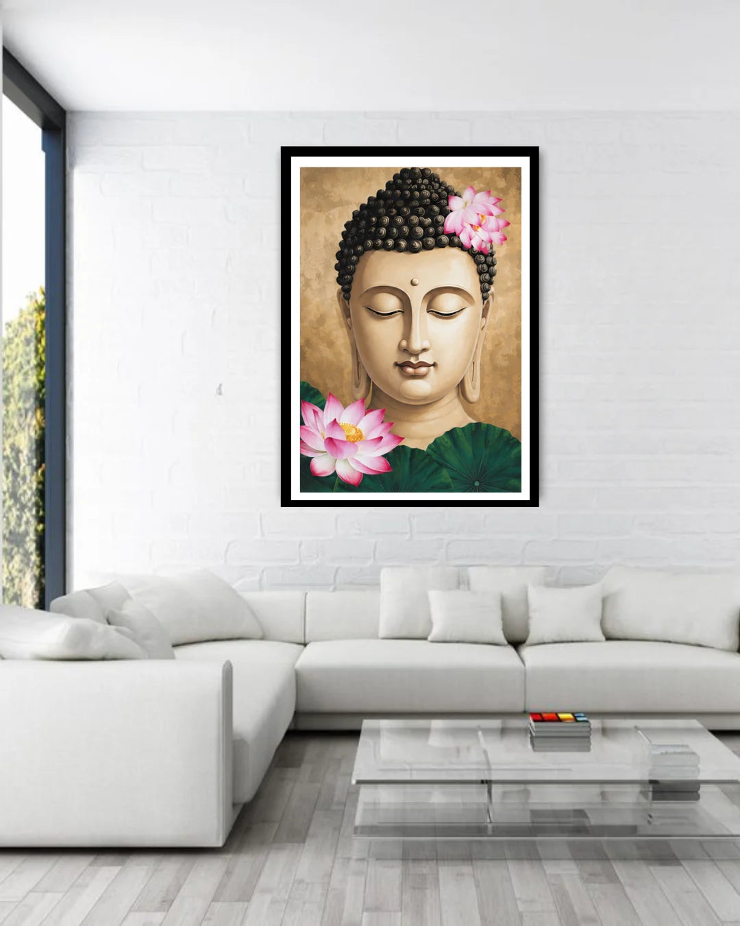 meditation Buddha canvas art modern decor