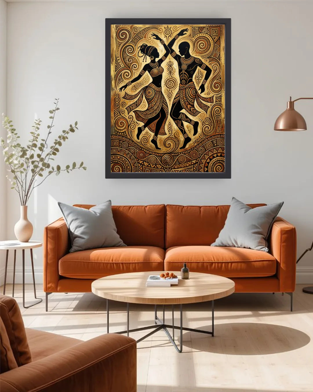 traditional dance painting wall art modern decor