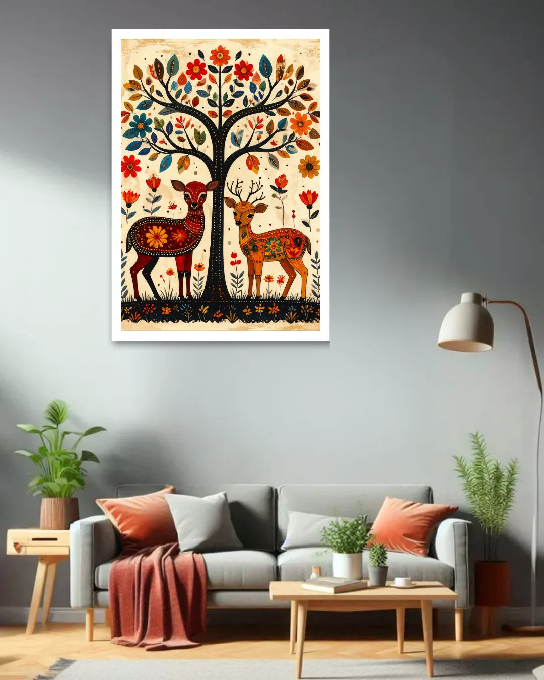 tree canvas paintings for living room