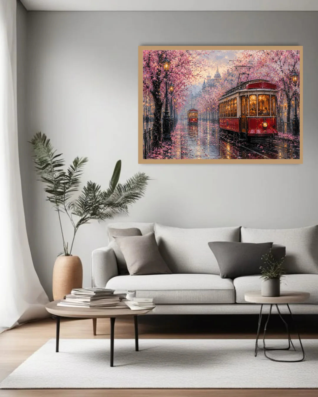 vintage city wall art modern home decor