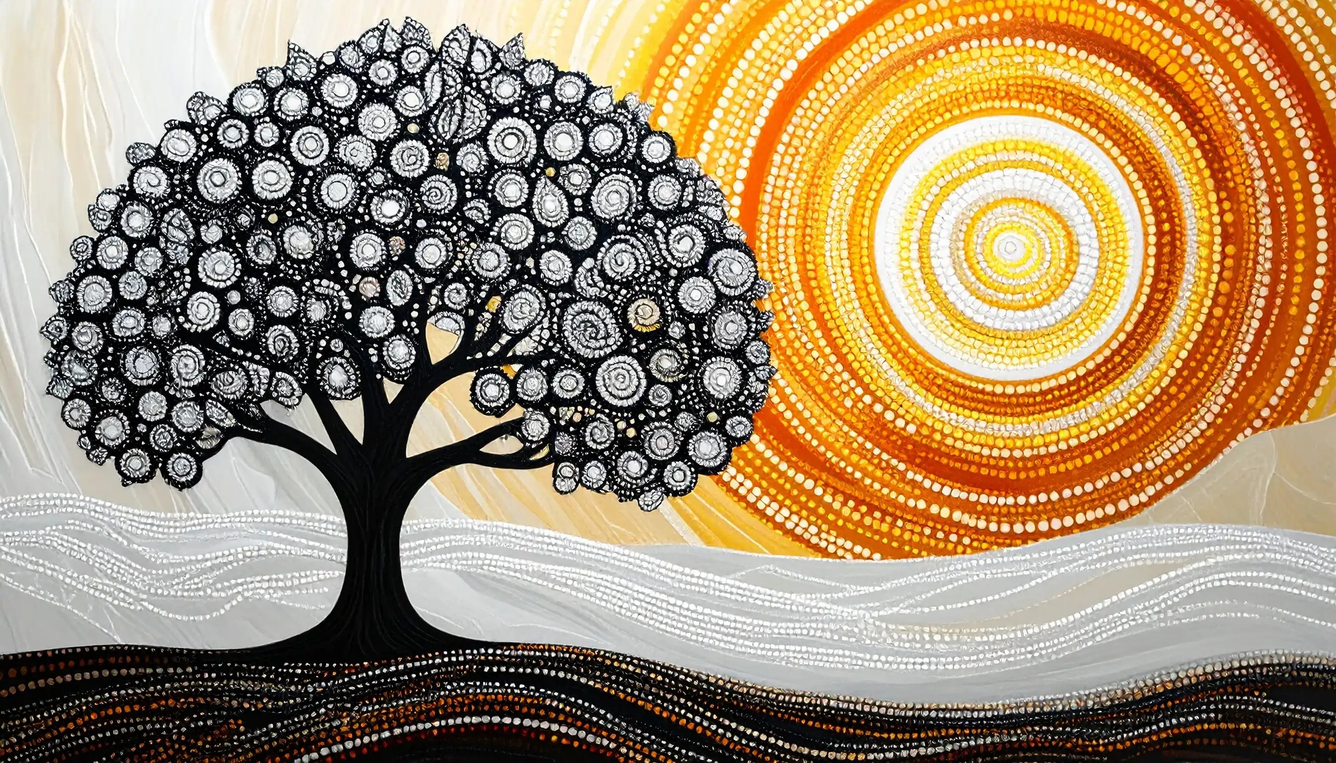 Mandala Art Canvas Paintings | Mandala Wall Décor