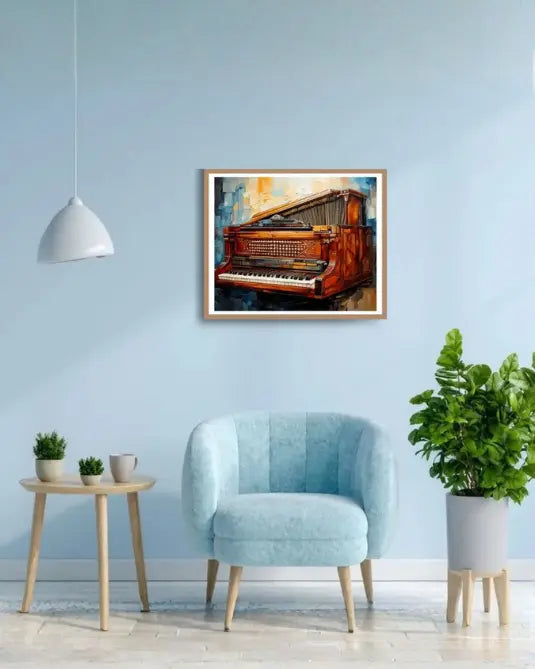 Indian Harmonium Heritage - Wall Art Canvas