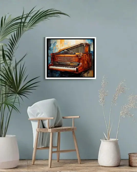 Indian Harmonium Heritage - Wall Art Canvas