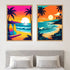 The Tropical Sunset Escape - Wall Art Canvas WallArtVibes