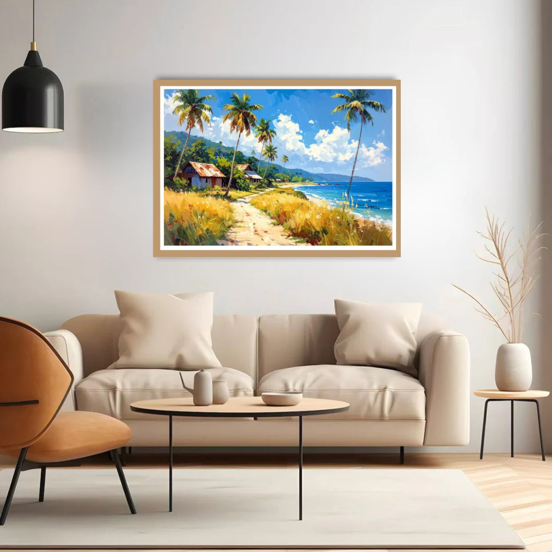 The Echoes of the Shore - Wall Art Canvas