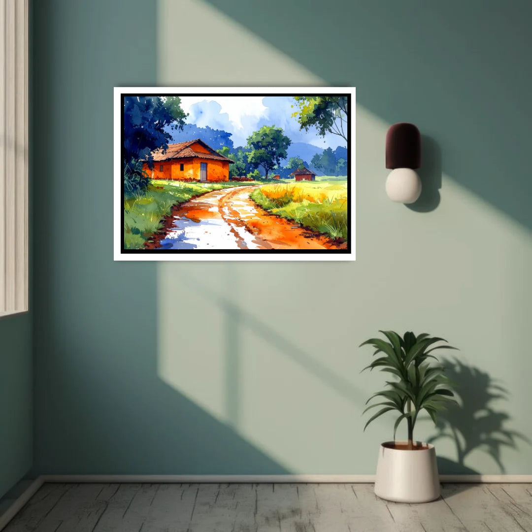 The Sunlit Afterglow - Wall Art Canvas