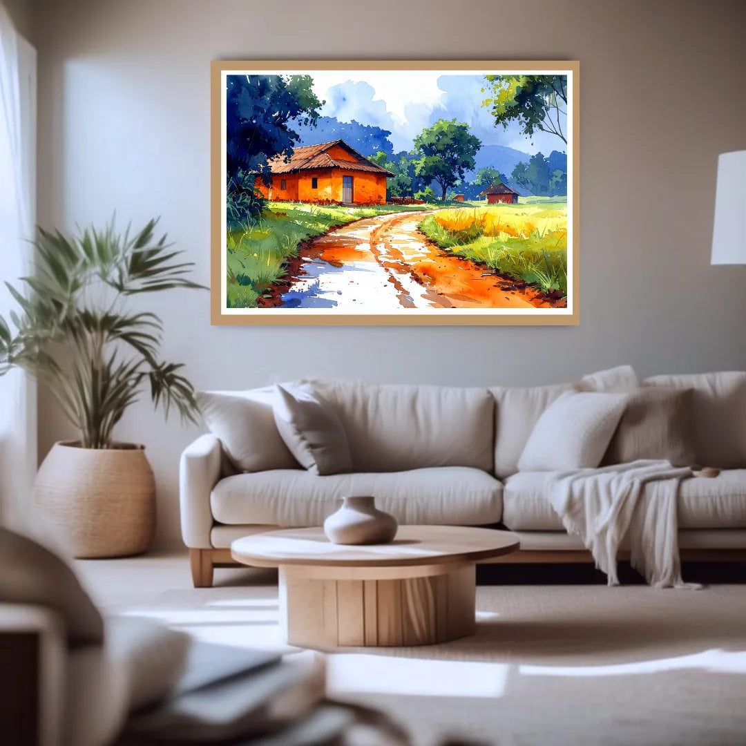The Sunlit Afterglow - Wall Art Canvas