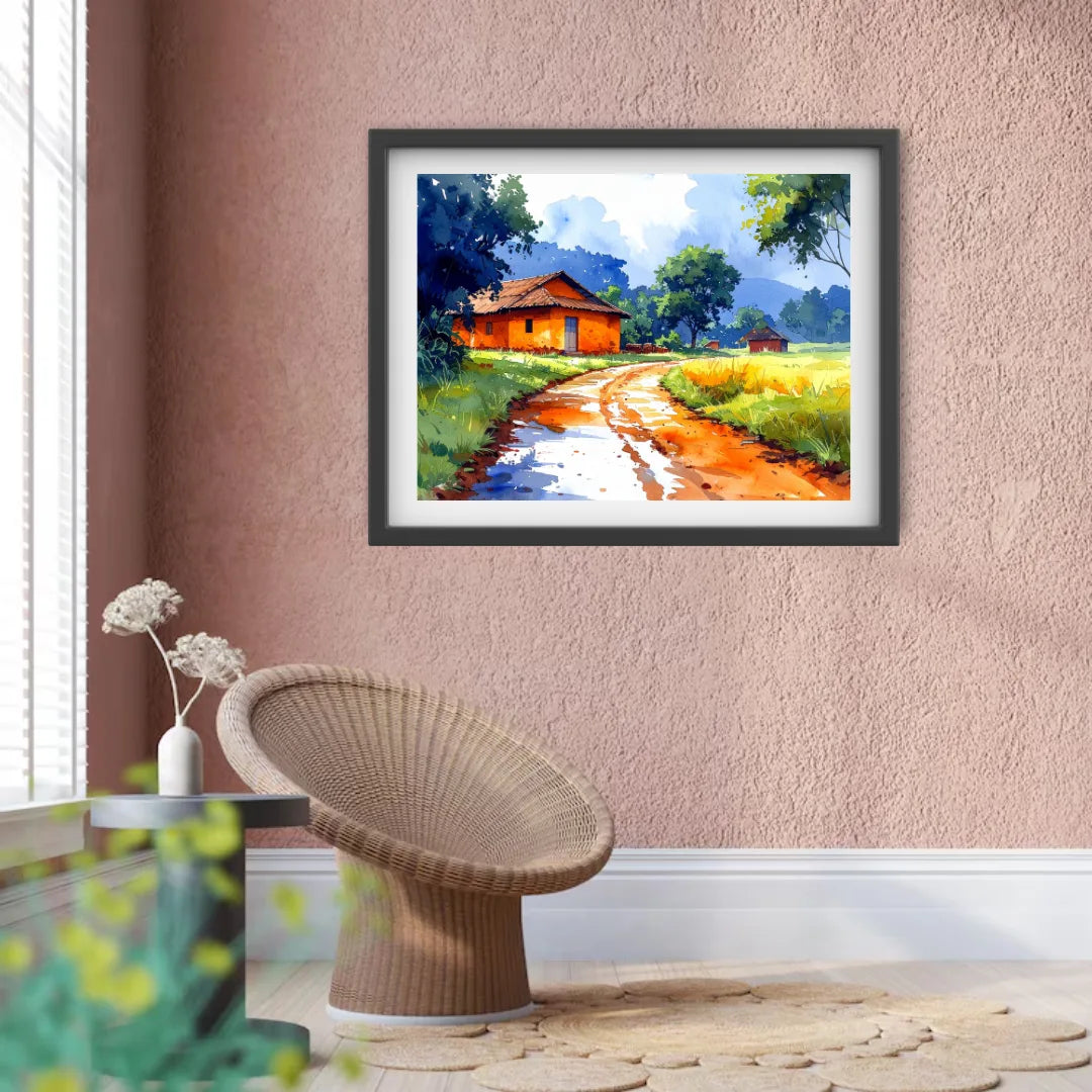 The Sunlit Afterglow - Wall Art Canvas
