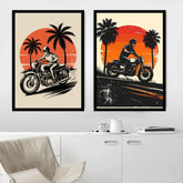 Where the Road Meets the Sun - Wall Art Canvas WallArtVibes