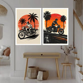Where the Road Meets the Sun - Wall Art Canvas WallArtVibes