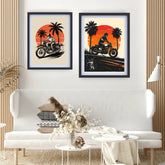Where the Road Meets the Sun - Wall Art Canvas WallArtVibes