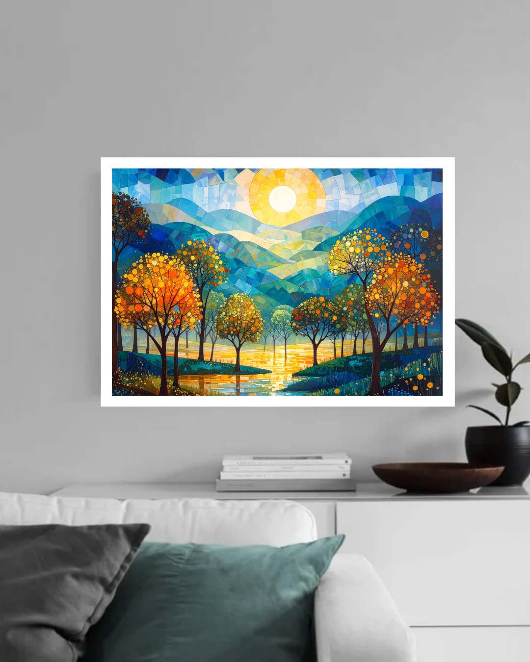 Abstract Nature Landscape - Wall Art Canvas