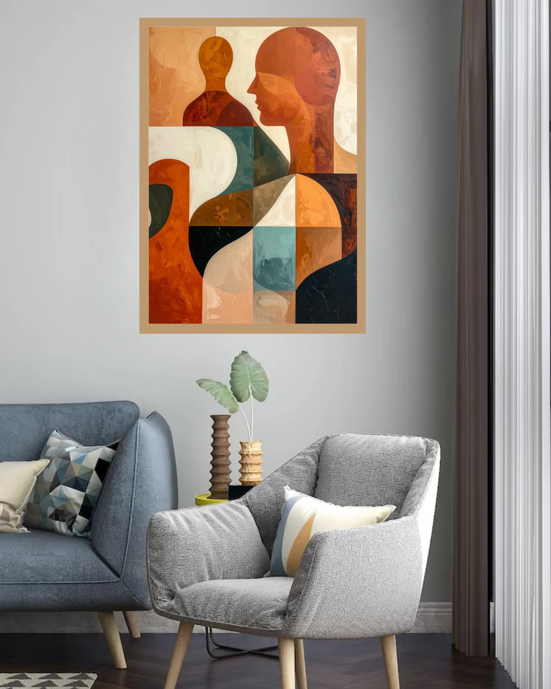 Abstract Human Forms – Wall Art Canvas
