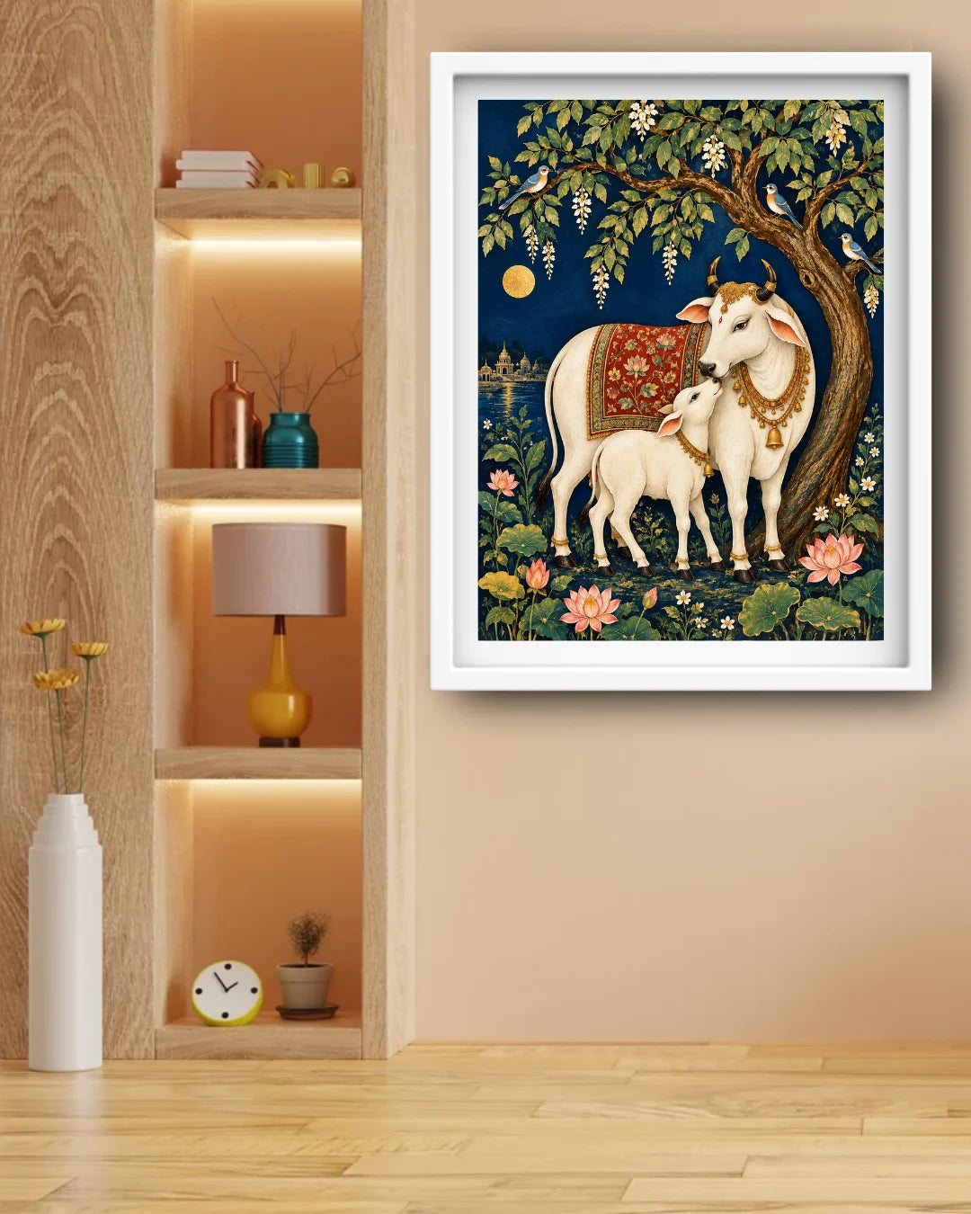 Sacred Cow &amp; Calf – Wall Art Canvas