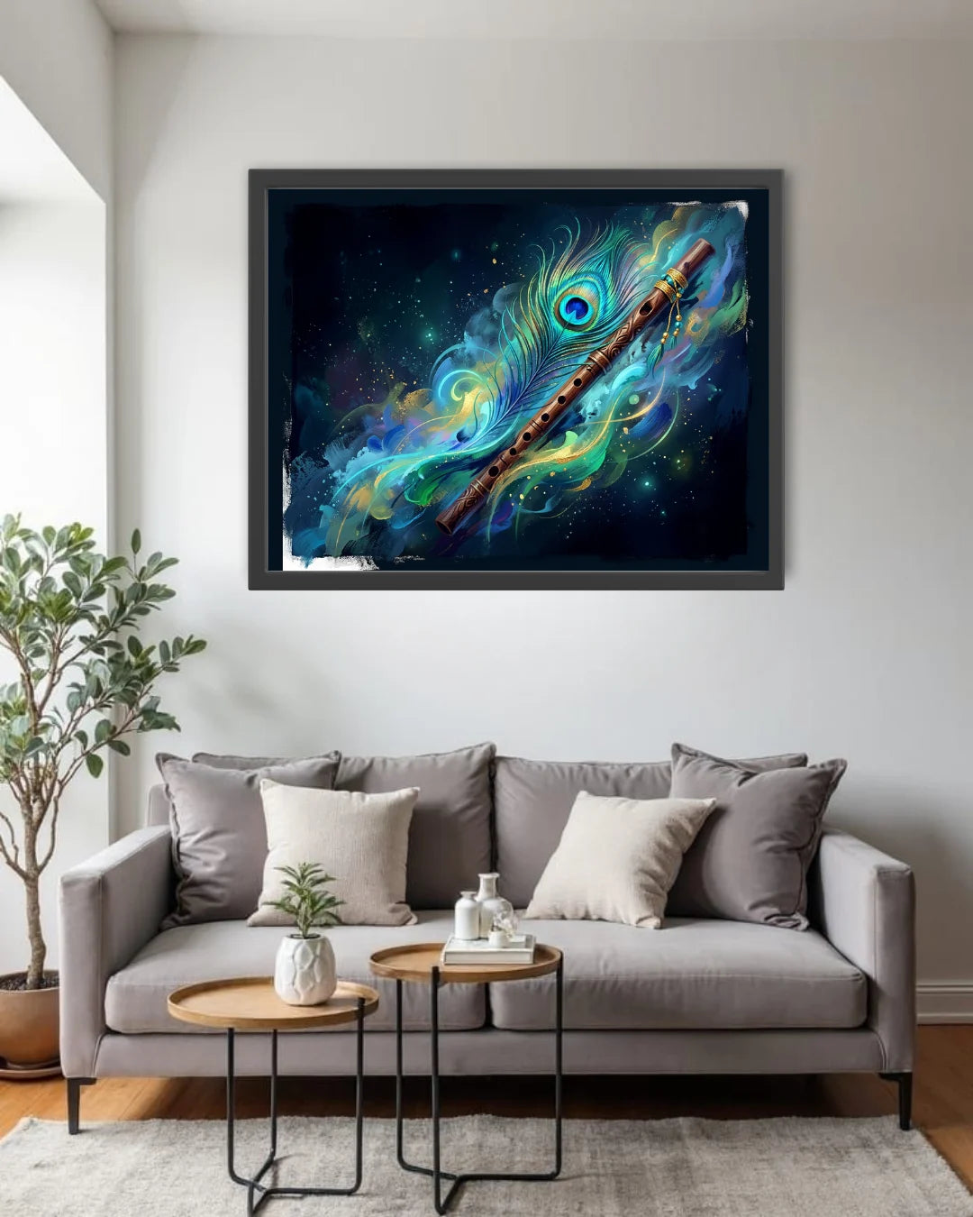 Galaxy Abstract Space Art - Wall Art Canvas