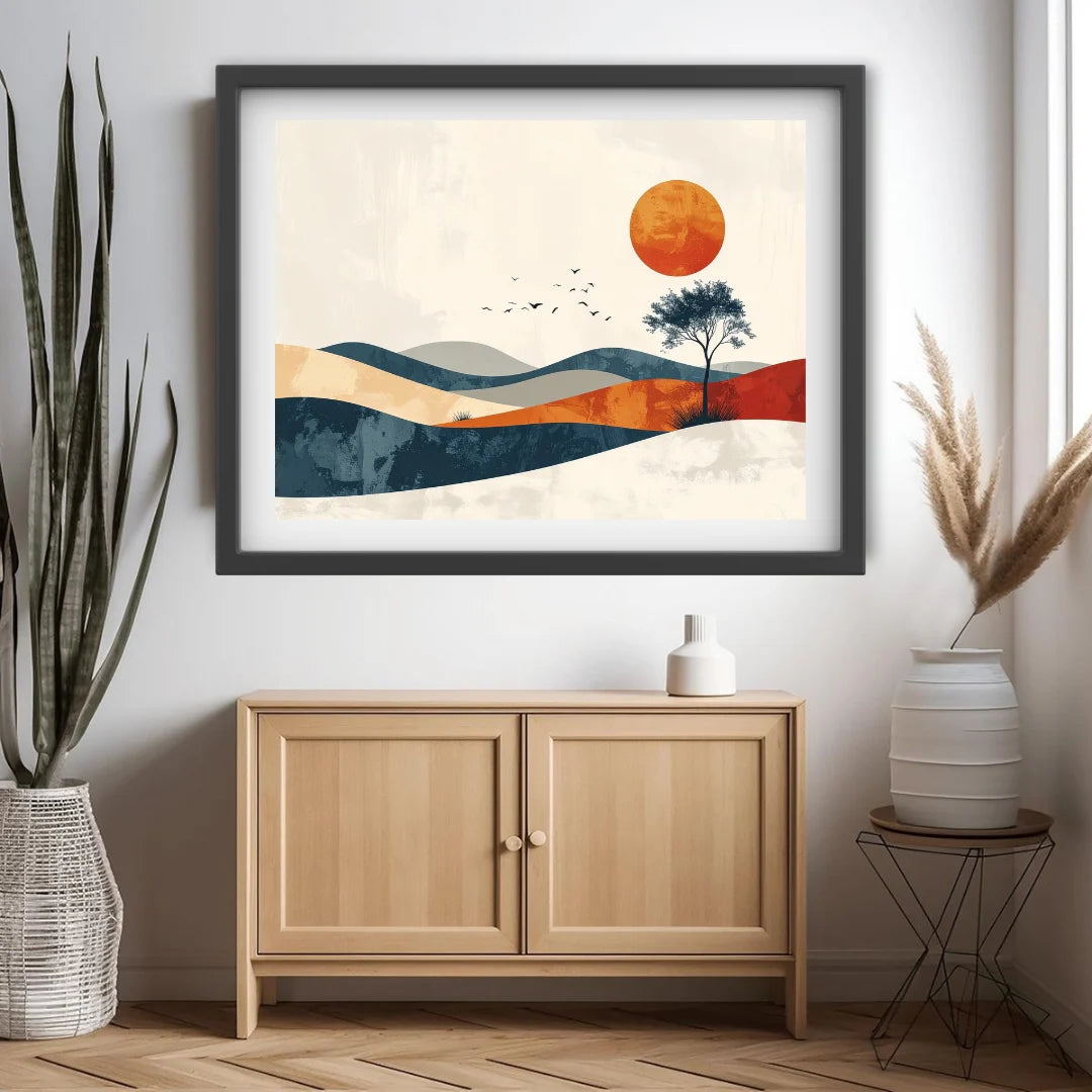 Serenade of Sun &amp; Valley - Wall Art Canvas