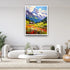Mountain landscape canvas painting wall art

