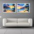 Retro Hippie Surf - Set Of 2 - Wall Art Canvas WallArtVibes