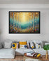 Abstract Nature Forest - Wall Art Canvas WallArtVibes