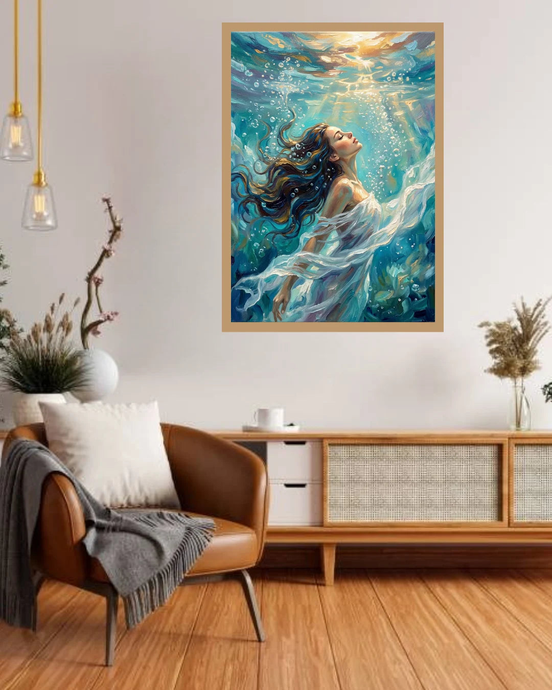 Ocean Goddess – Wall Art Canvas