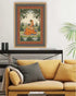 A Rajput Princess in Solitude - Wall Art Canvas WallArtVibes