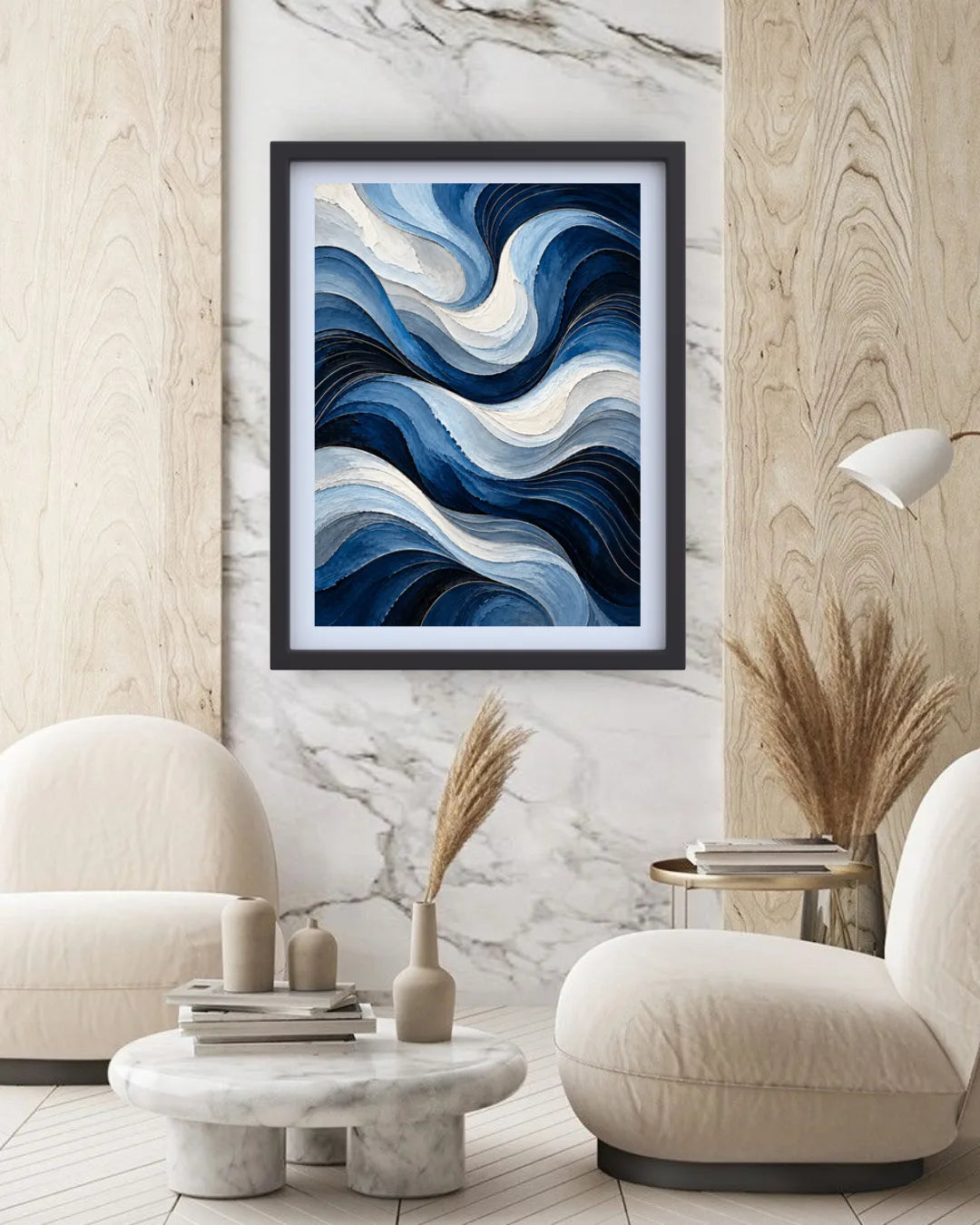 Ocean Waves Abstract – Wall Art Canvas
