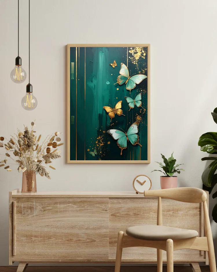 The Butterfly Flight - Wall Art Canvas