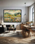 Pastel Meadow Countryside Modern - Wall Art Canvas WallArtVibes