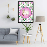 Positive Energy Cow – Wall Art Canvas WallArtVibes