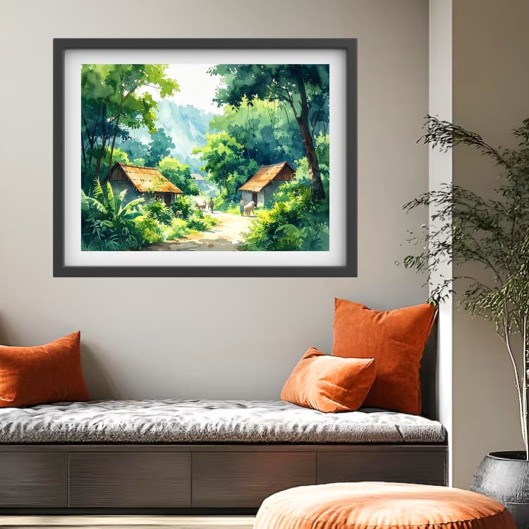 The Nature Feels Like Home - Wall Art Canvas WallArtVibes