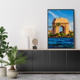 India Gate Delhi landmark wall art canvas
