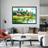 The Reflections of Rural Serenity - Wall Art Canvas WallArtVibes